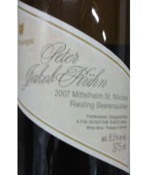 ST. NIKOLAUS Riesling Beerenauslese GL 2007 0,375L