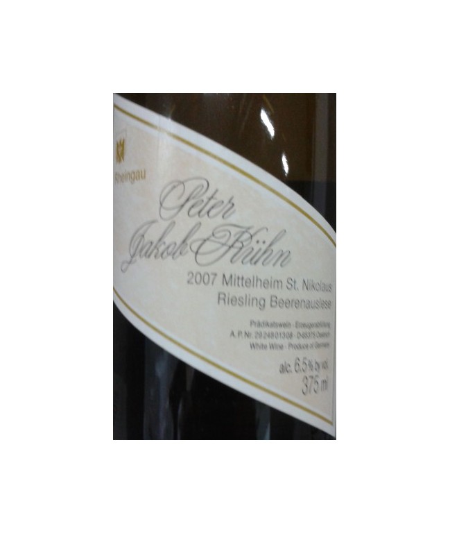 ST. NIKOLAUS Riesling Beerenauslese GL 2007 0,375L