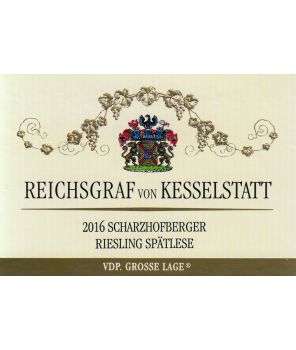SCHARZHOFBERGER Riesling Spätlese GL 2016 0,75L