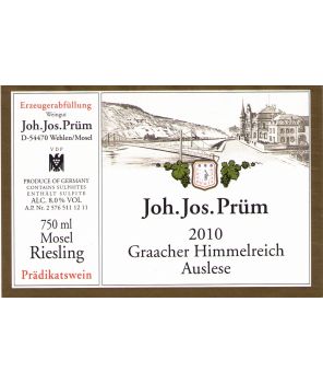 HIMMELREICH Riesling Auslese GL 2010 0,75L