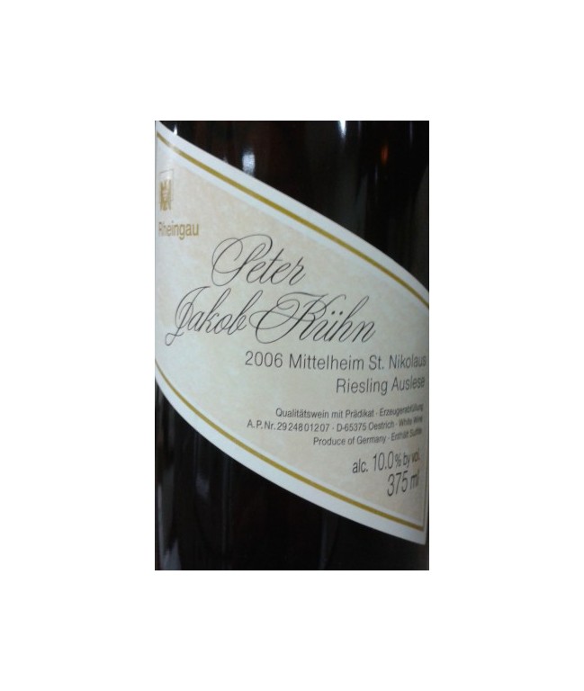 ST. NIKOLAUS Riesling Auslese GL 2006 0,375L